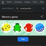 Google Memory Game